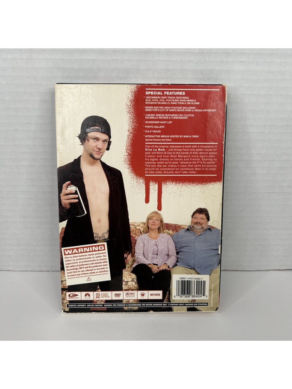Viva La Bam The Complete First Season 2-Disc DVD Set 2003 Ban Magera MTV Tested - Picture 3 of 15